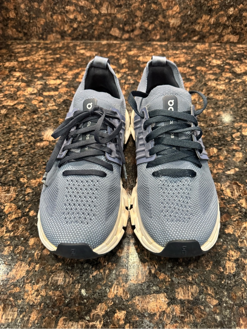 On Cloudswift 3 Women’s Running Shoes Gray Blue White Size 8.5